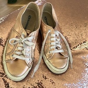 Superga Rose Gold Sneakers